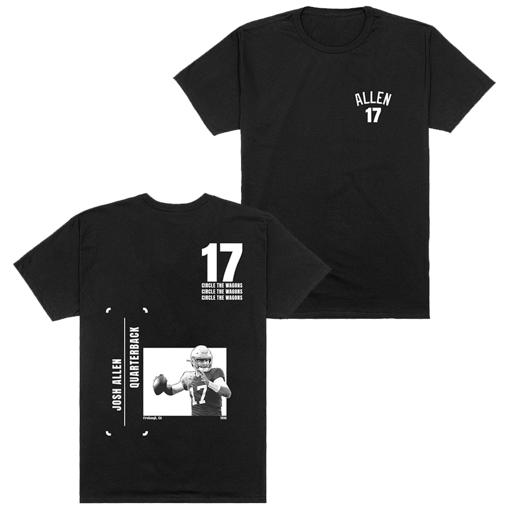 Josh Allen 17 TShirt Fathers Day Gifts For Husband