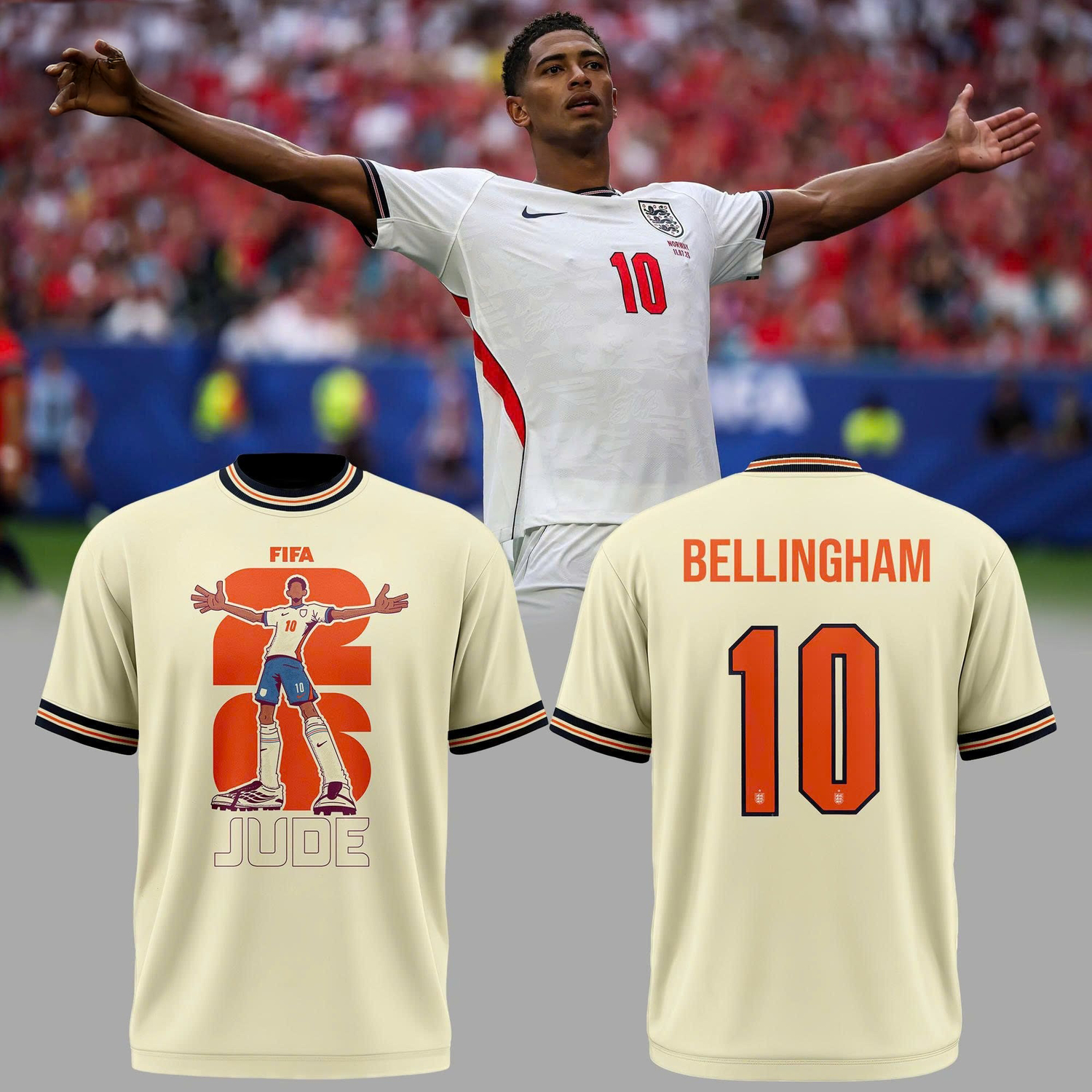 Jude Bellingham FIFA World Cup 2026 Celebration Special Edition Shirt