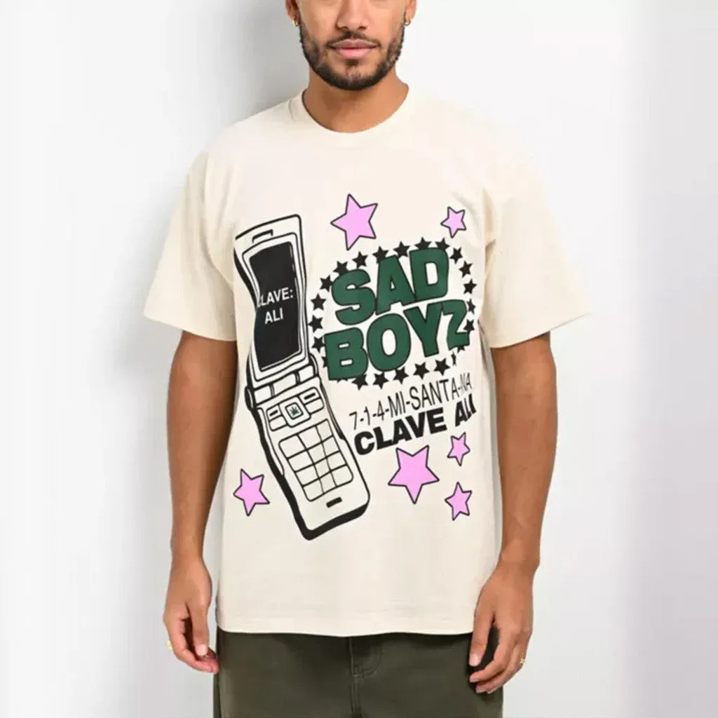 Junior H Sad Boyz Merch Sad Boyz Clave Ali TShirt Gifts For Friends