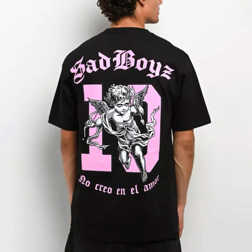 Junior H Sad Boyz Merch Sad Boyz Diez Mi Amor Black TShirt Best Gifts For Boyfriend