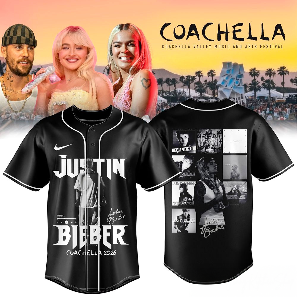 Justin Bieber Coachella 2026 Festival State Of Mind Jersey