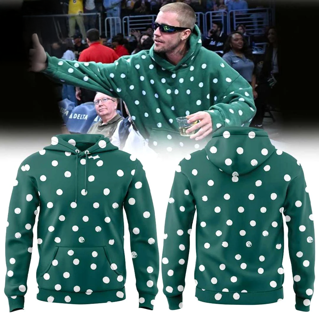 Justin Bieber Coachella 2026 Skylrk Green Limited Edition Hoodie