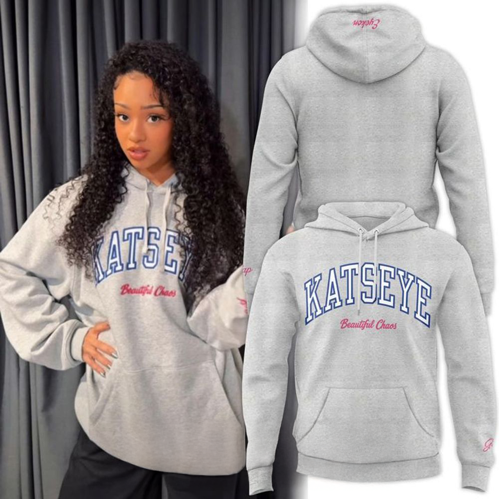 KATSEYE GAP Beautiful Chaos Grey Hoodie