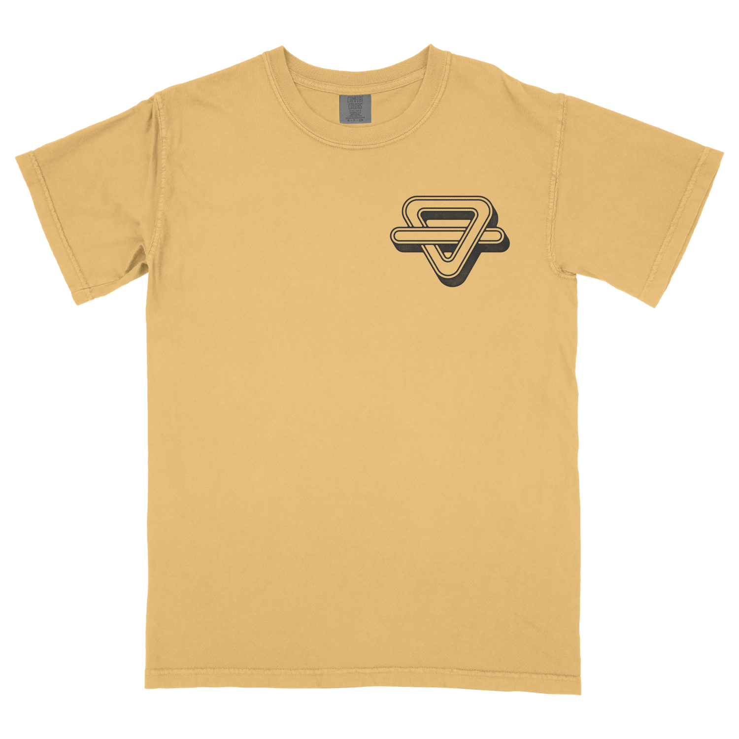 K.E.L. Logo Tee Yellow Rainbow Kitten Suprise TShirt