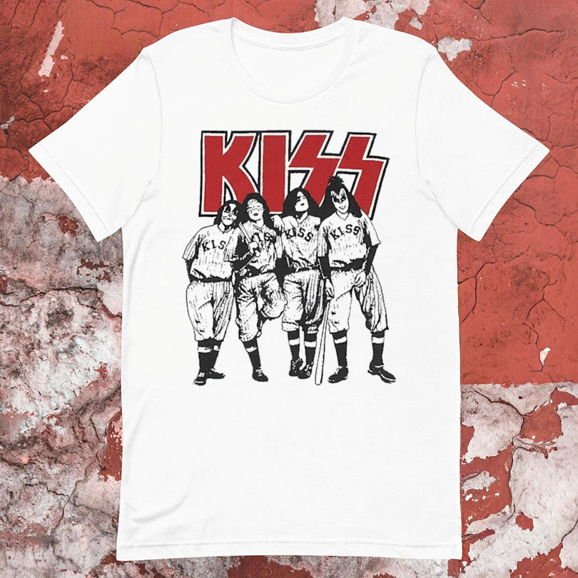 KISS x MLB Opening Day Tshirts