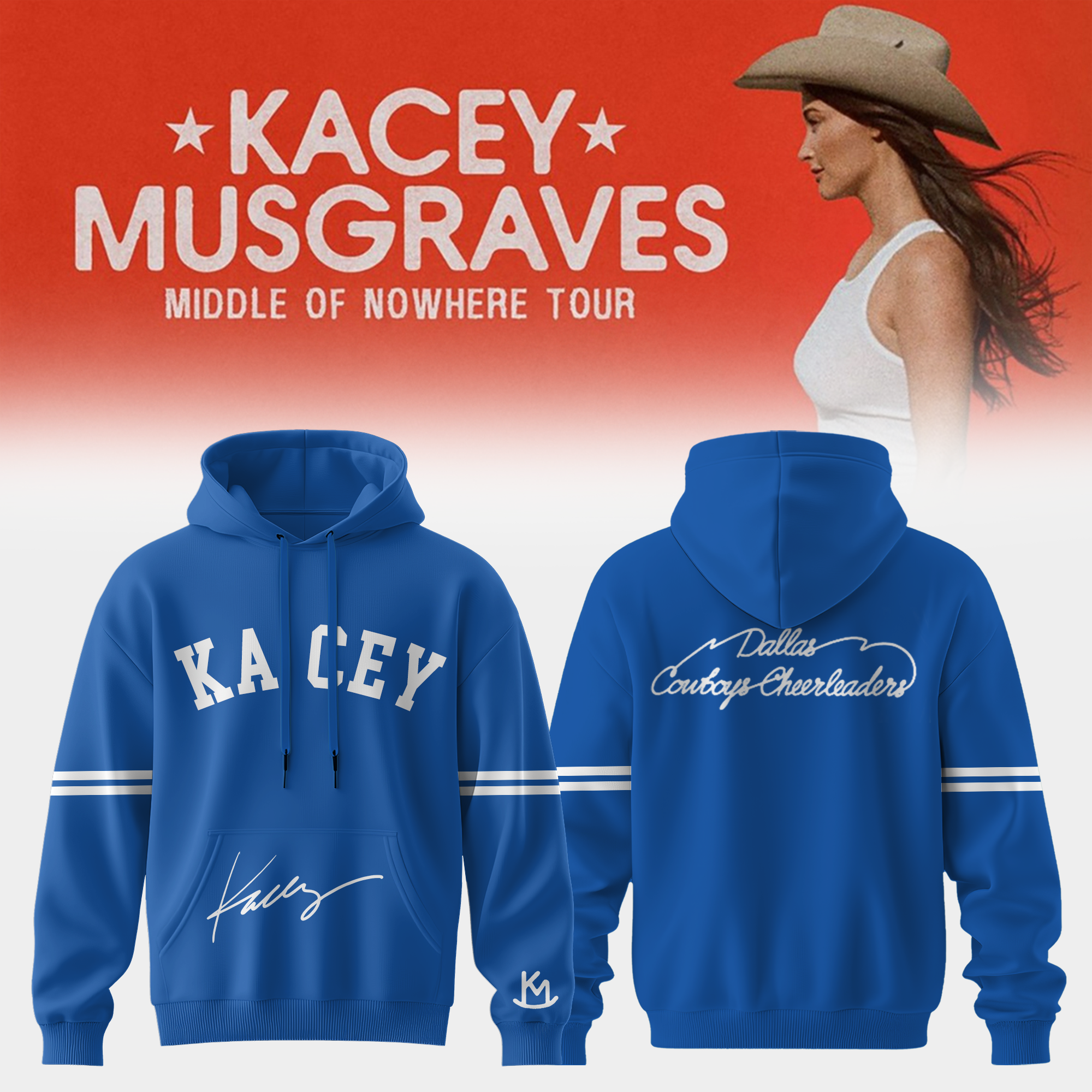 Kacey Musgraves Middle Of Nowhere Tour Collector Fan Hoodie Edition