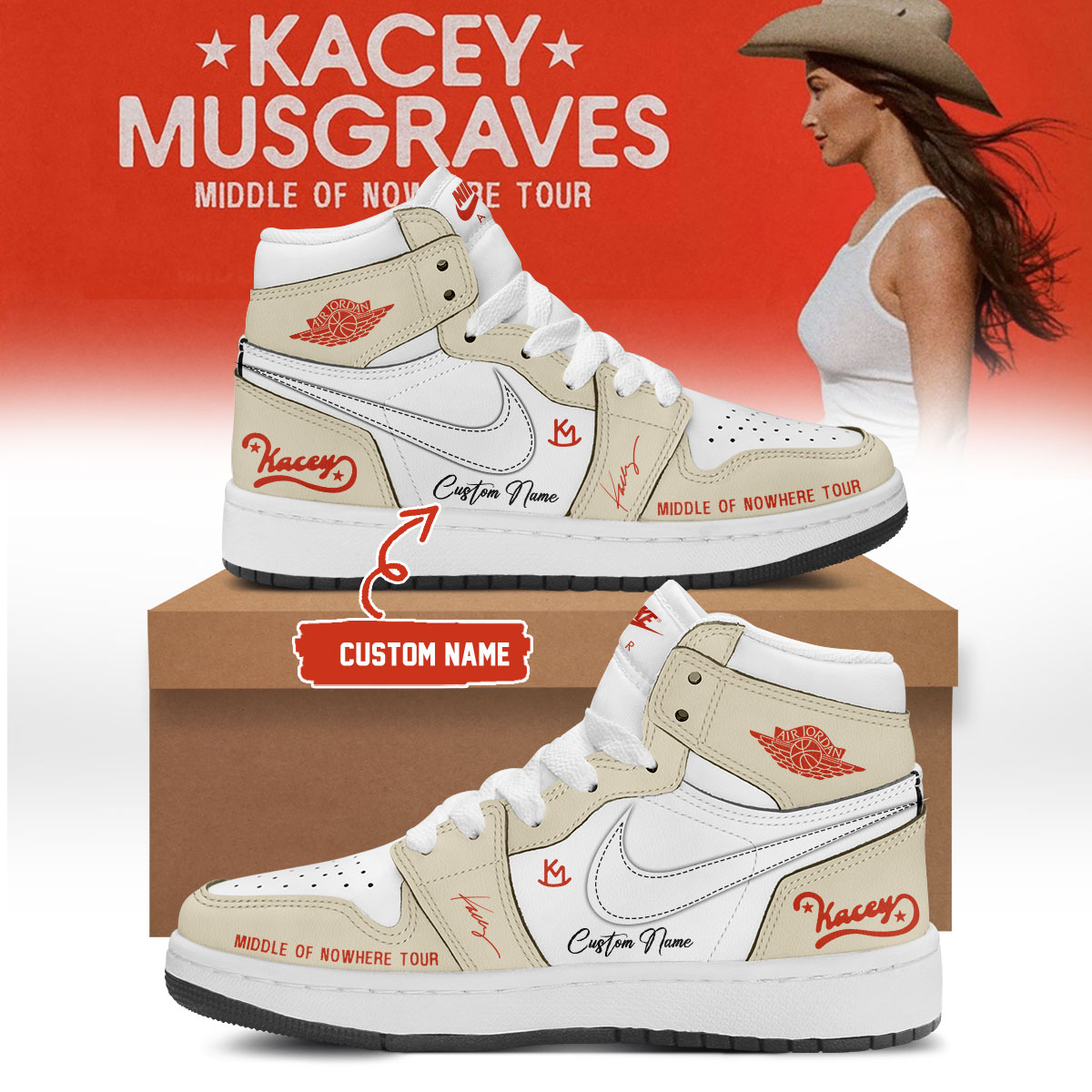 Kacey Musgraves Middle Of Nowhere Tour Official Tour Sneakers Collection