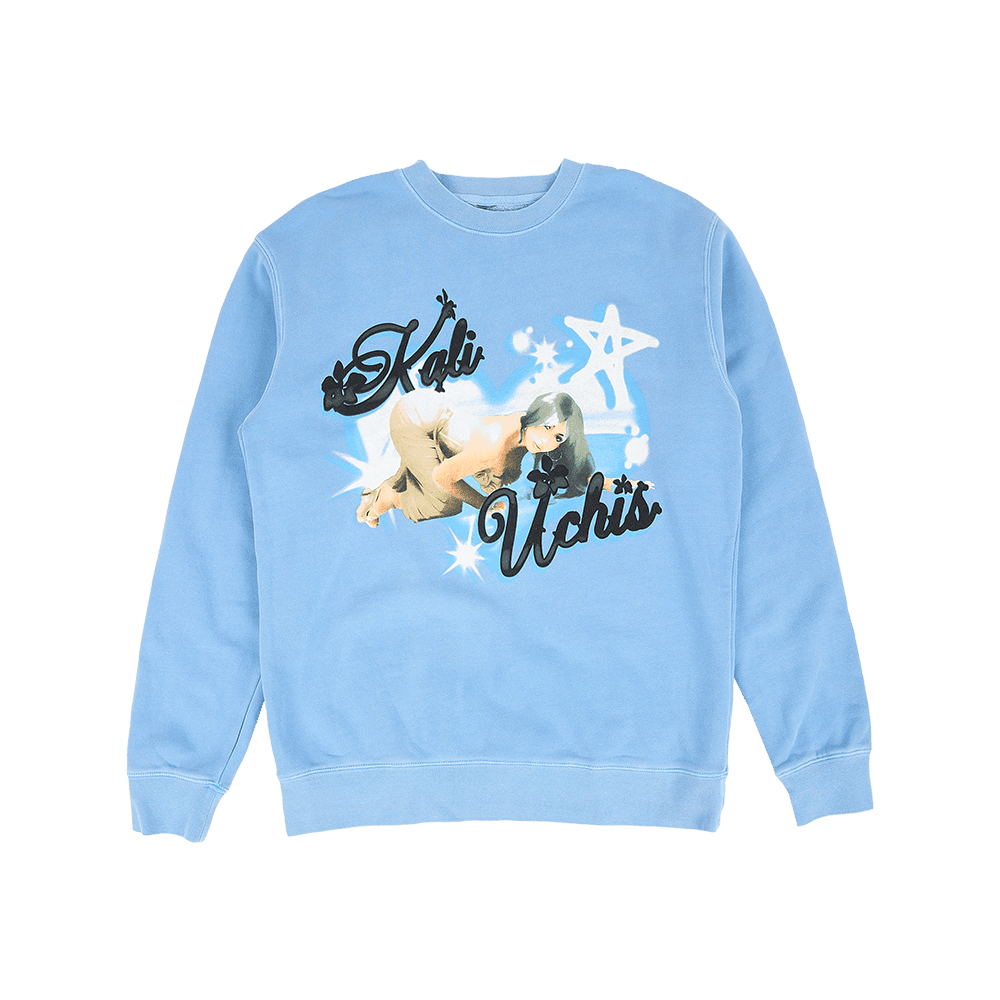 Kali Uchis Merch Kali Uchis Blue Orquideas Sweatshirt Cute Mothers Day Gifts Gift for Dad
