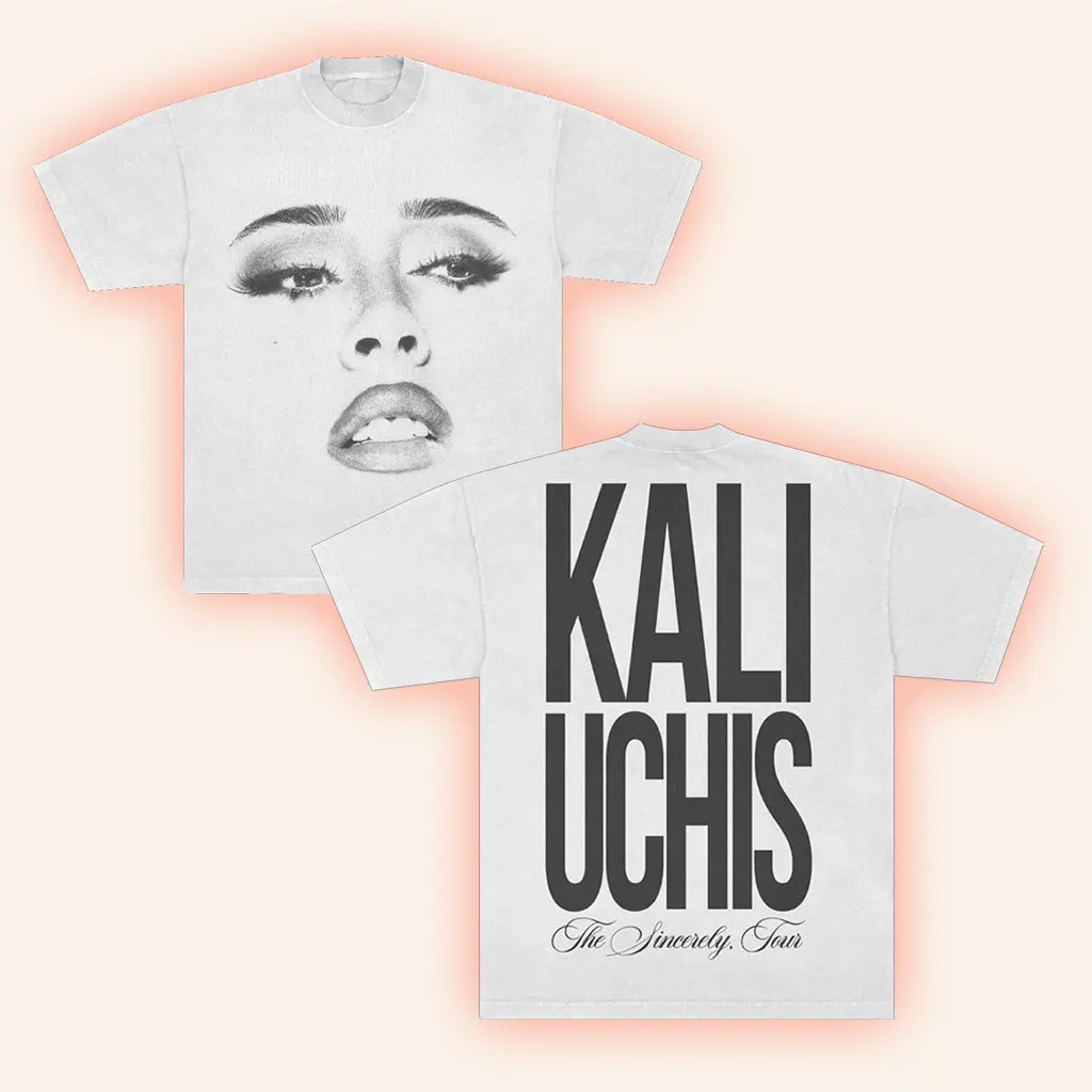 Kali Uchis Merch Sincerely Tour Face TShirt Gifts For Sister