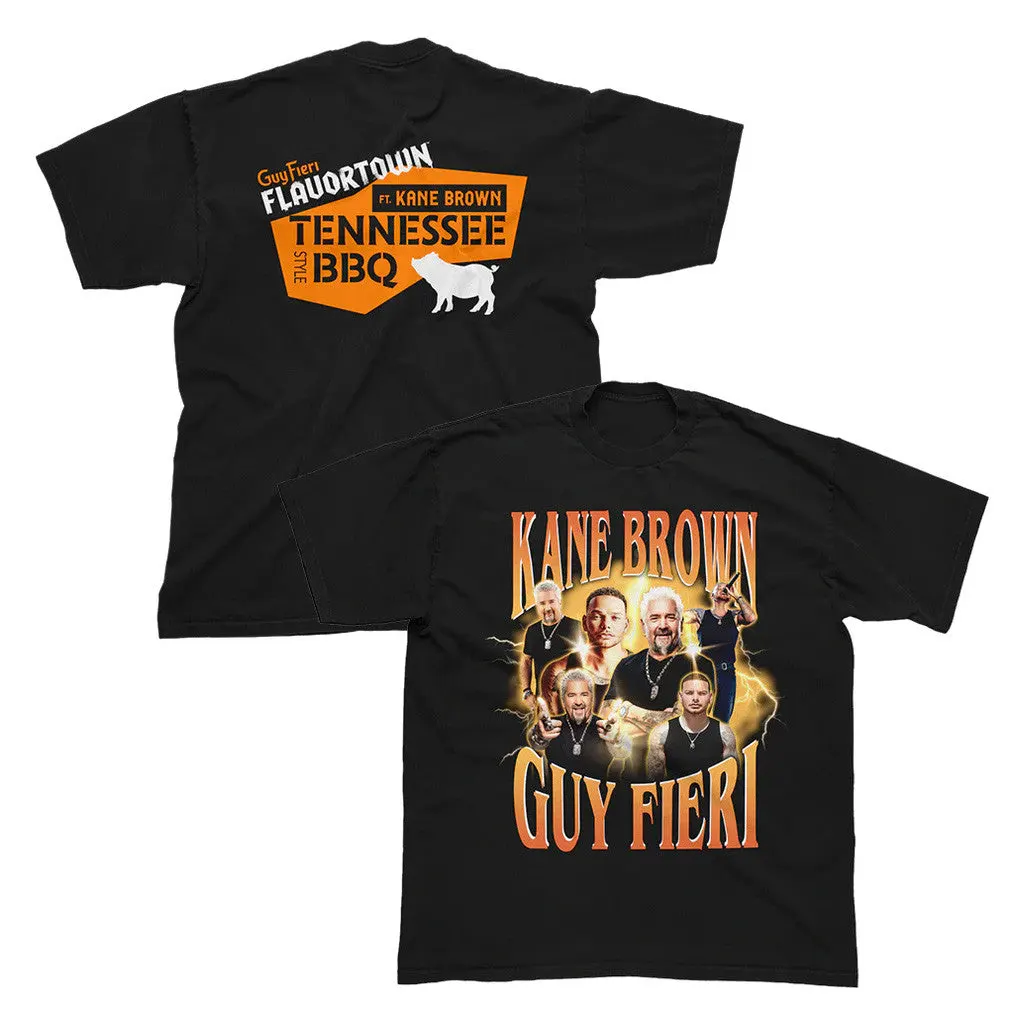 Kane Brown Merch Tour 2025 Flavortown TShirt Gift Ideas For Husband