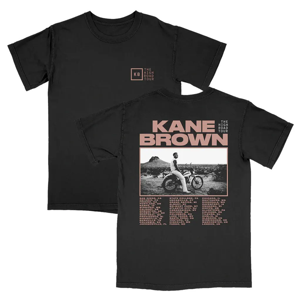 Kane Brown Merch Tour 2025 The High Road Tour TShirt Gifts For Fans
