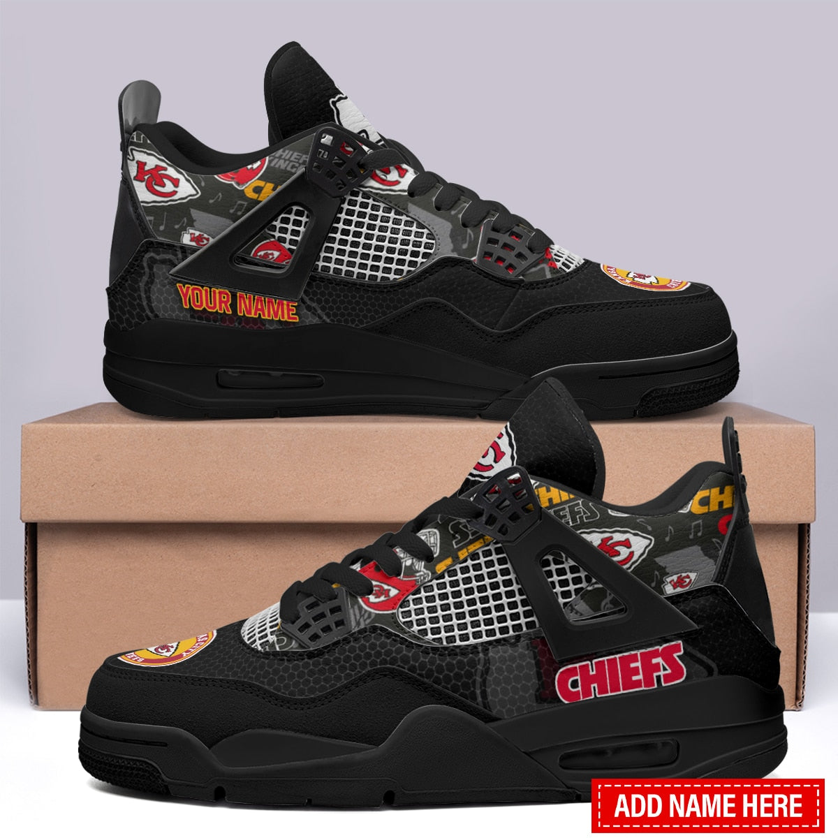 Kansas City Chiefs AJ4 Sneakers 