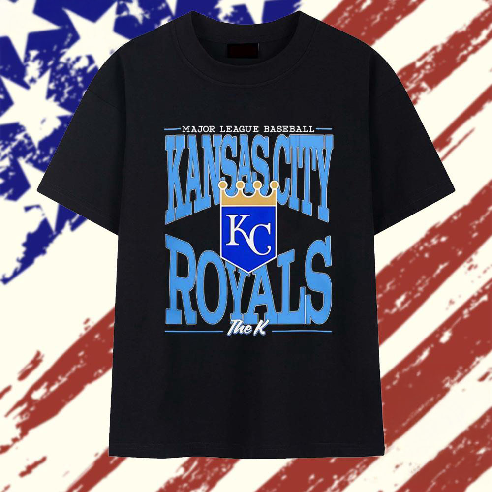 Kansas City Royals The K Major League Baseball Graphic T Shirt