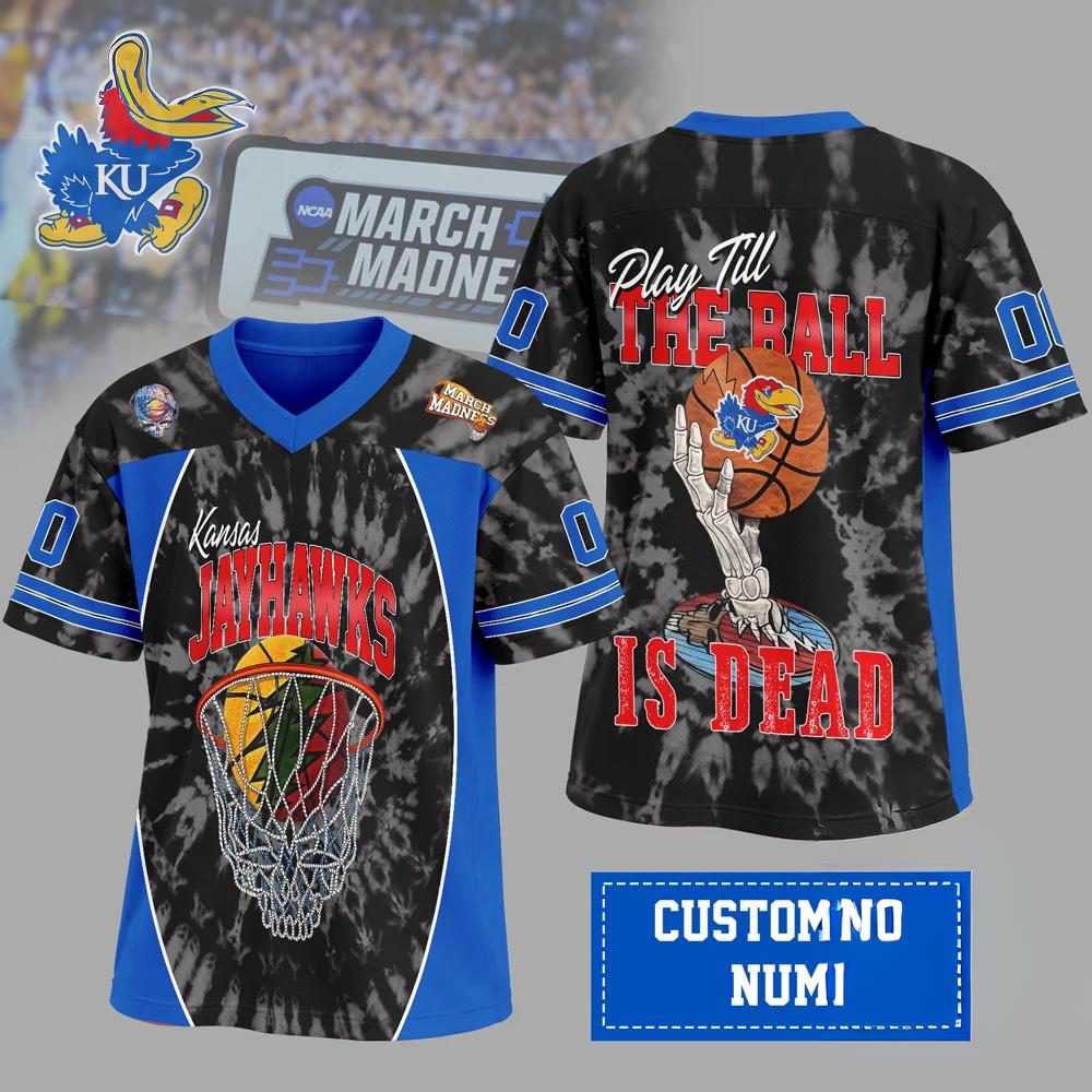 Kansas Jayhawks 2026 Ncaa March Madness Basketball Jersey Shirt