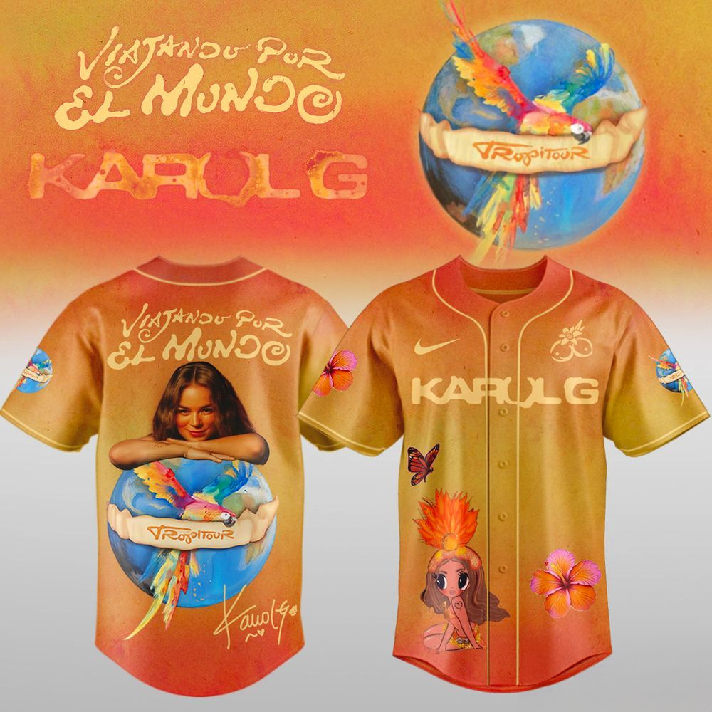 Karol G Nos Vamos De Tour 2026 Limited Edition Jersey