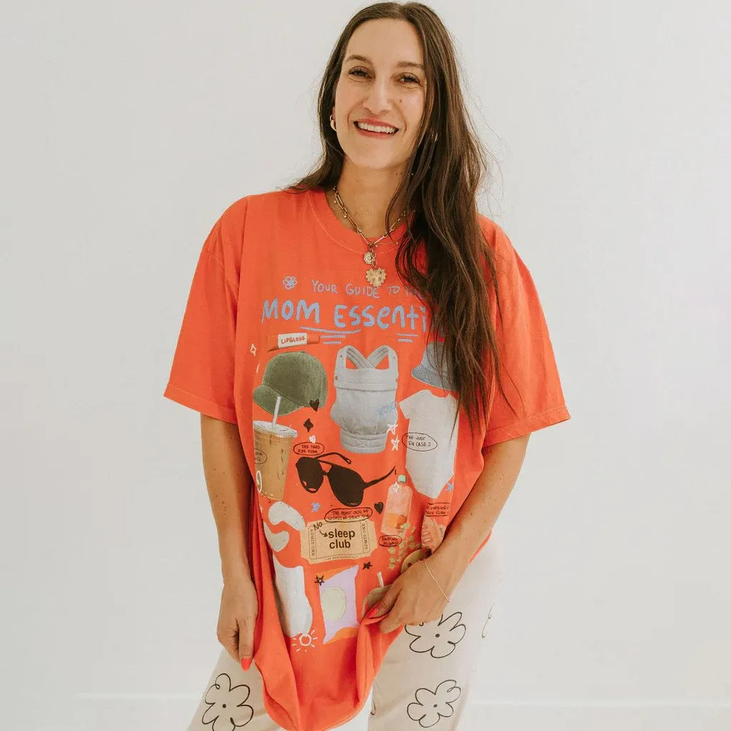 Karrie Locher Merch Mom Essentials TShirt A Survival Guide In Shirt Gifts For Mother