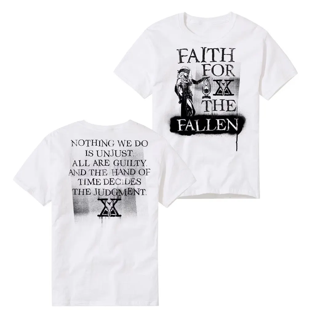 Karrion Kross Merch White Karrion Kross And Scarlett Faith For The Fallen TShirt Dad Gifts