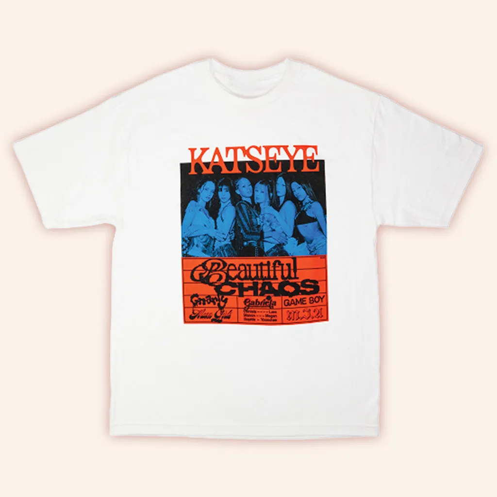 Katseye Merch 2025 Beautiful Chaos TShirt Gifts For Girlfriend