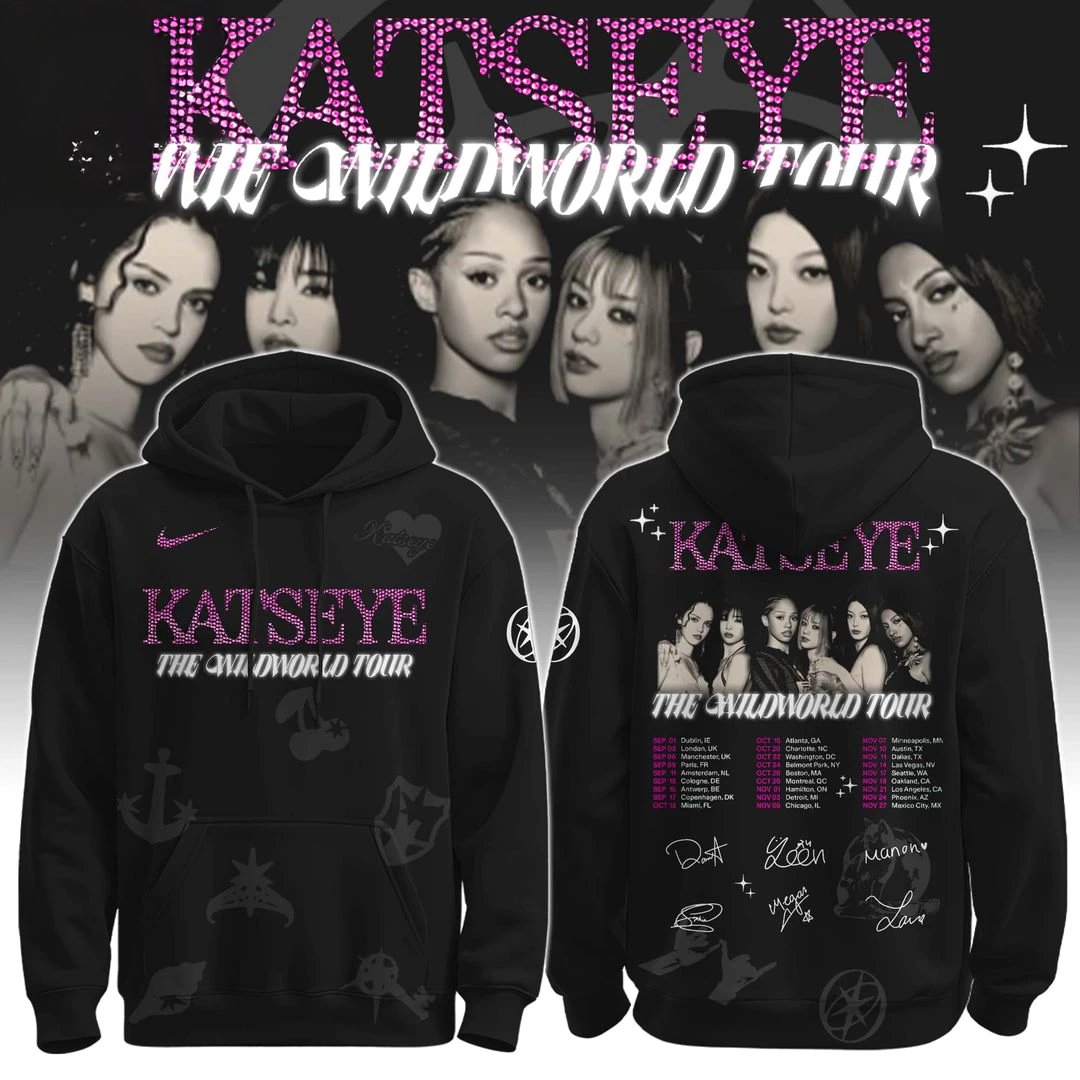 Katseye The Wild World Tour Edition For Fan Hoodie
