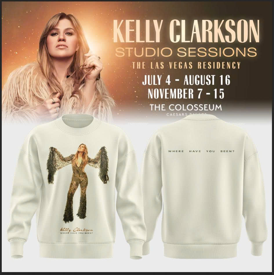 Kelly Clarkson Studio Sessions Las Vegas Residency 2026 Premium Fan Hoodie