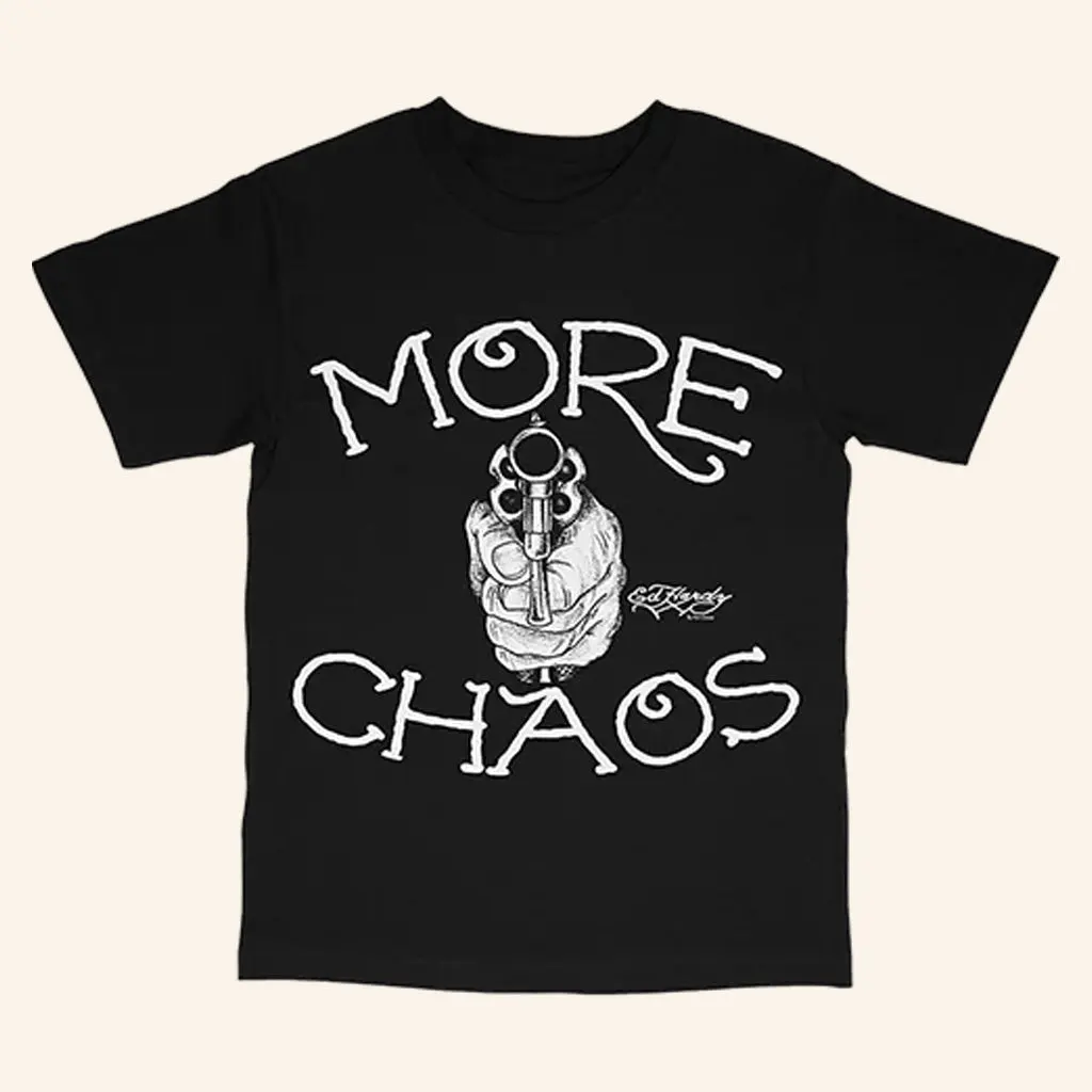 Ken Carson Merch More Chaos Black TShirt Good Gifts For Boyfriend