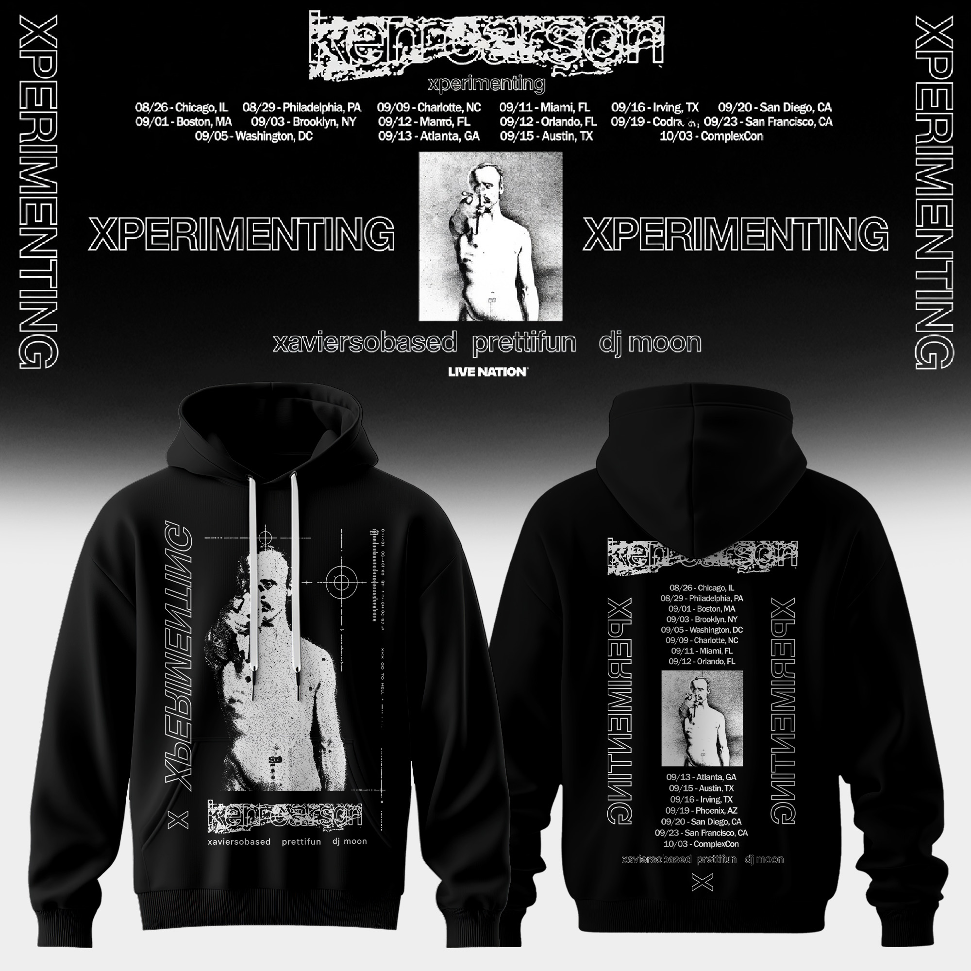 Ken Carson Xperimenting Collection Collector Hoodie Merchandise Gifts For Fans