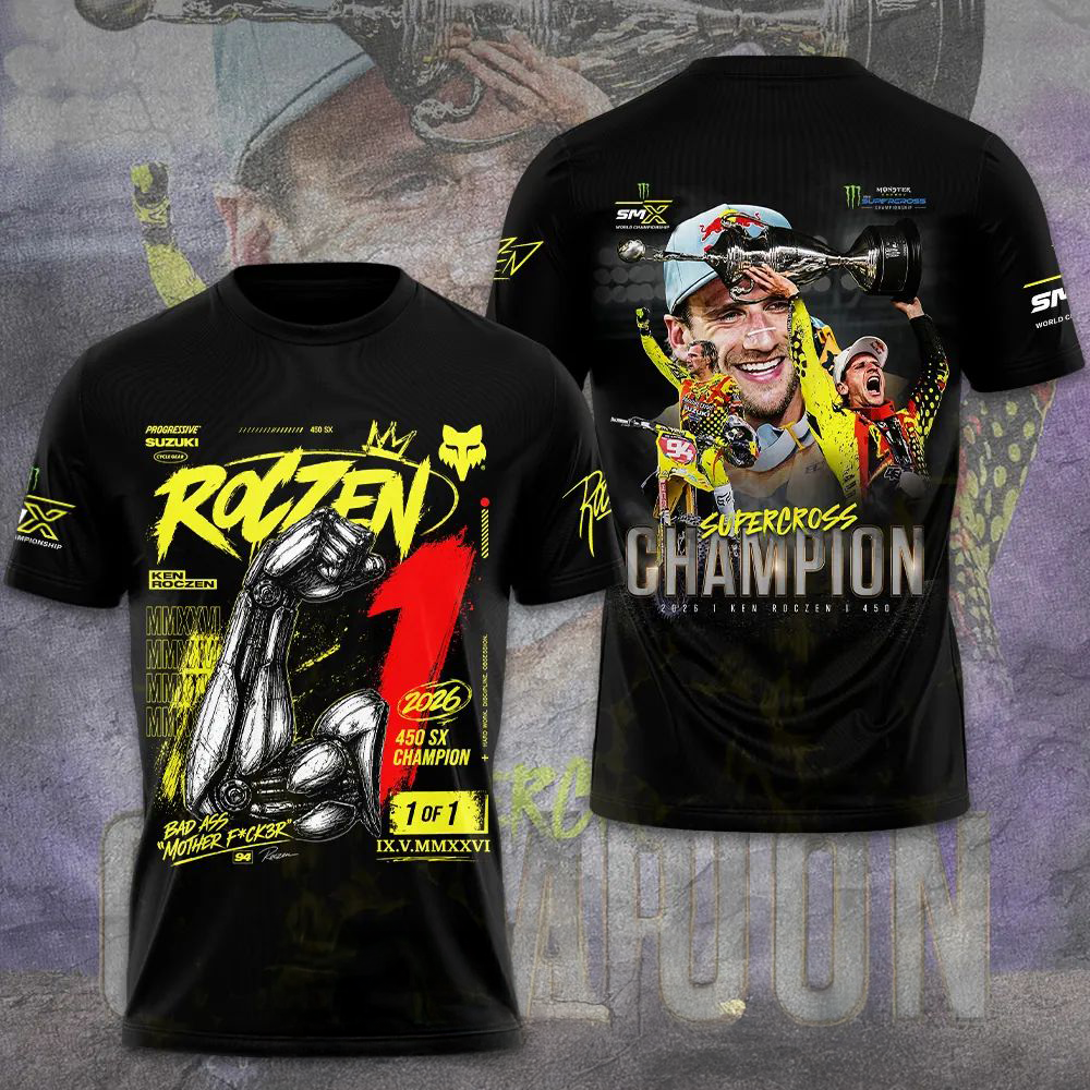 Ken Roczen 450SX Supercross Champion 2026 Shirt