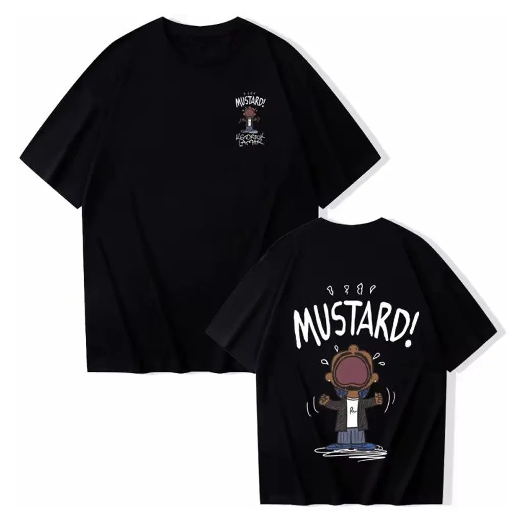 Kendrick Lamar Merch Mustard Kendrick Lamar TShirt Gifts For Boyfriend