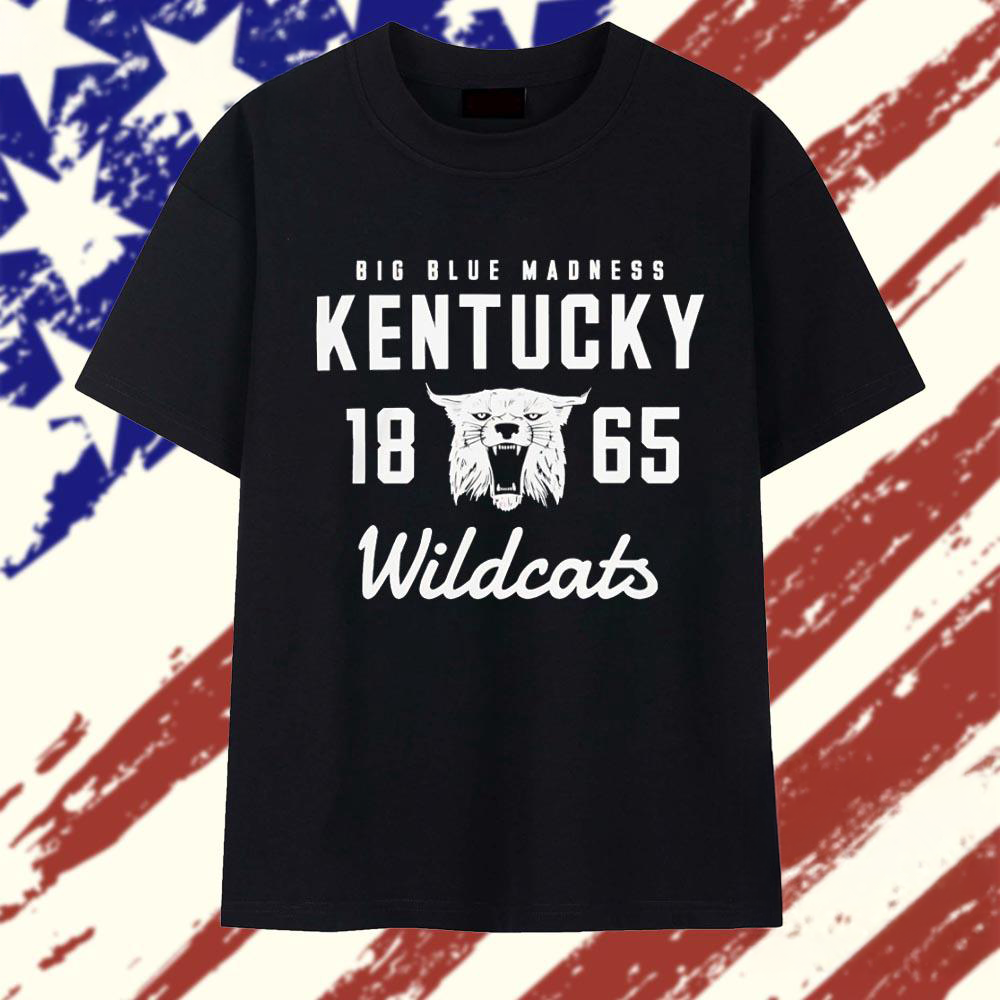 Kentucky Wildcats Big Blue Madness 1865 Graphic T Shirt