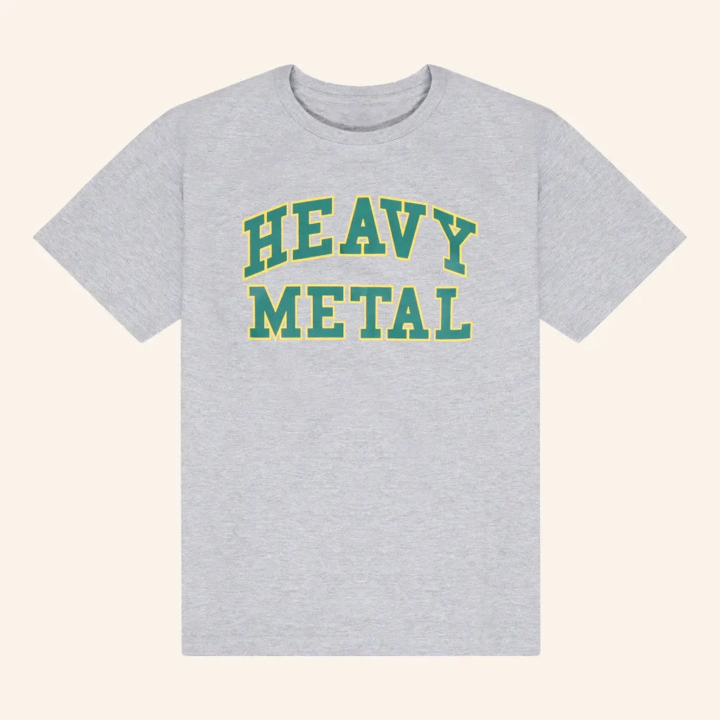 Kerrang Merch Heavy Metal Grey TShirt Gifts For Boyfriend
