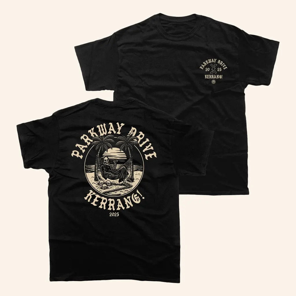 Kerrang Merch Parkway Drive X Kerrang Beach TShirt Presents For Dad
