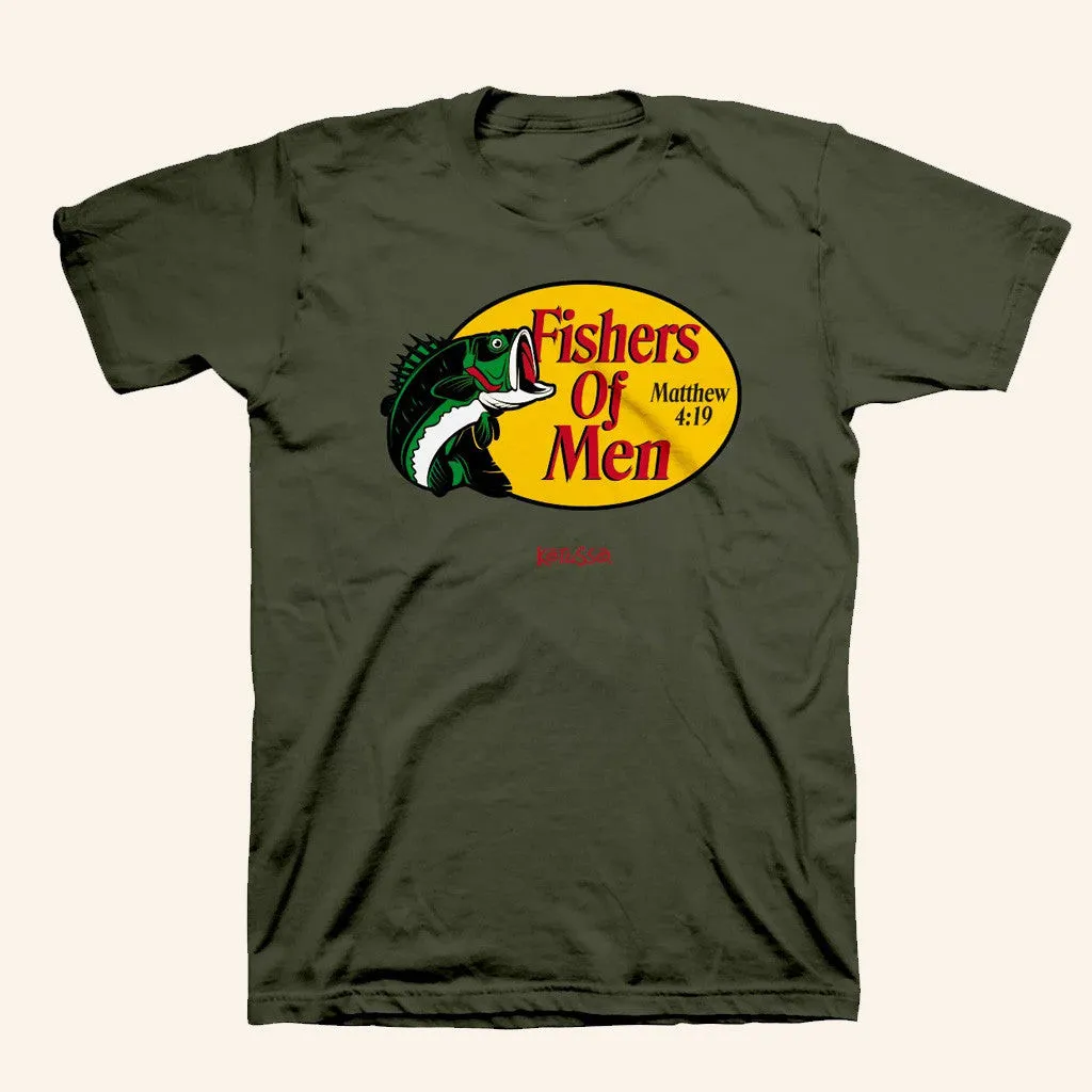 Kerusso Merch Kerusso Christian Fishers Of Men TShirt Gift Ideas For Dad