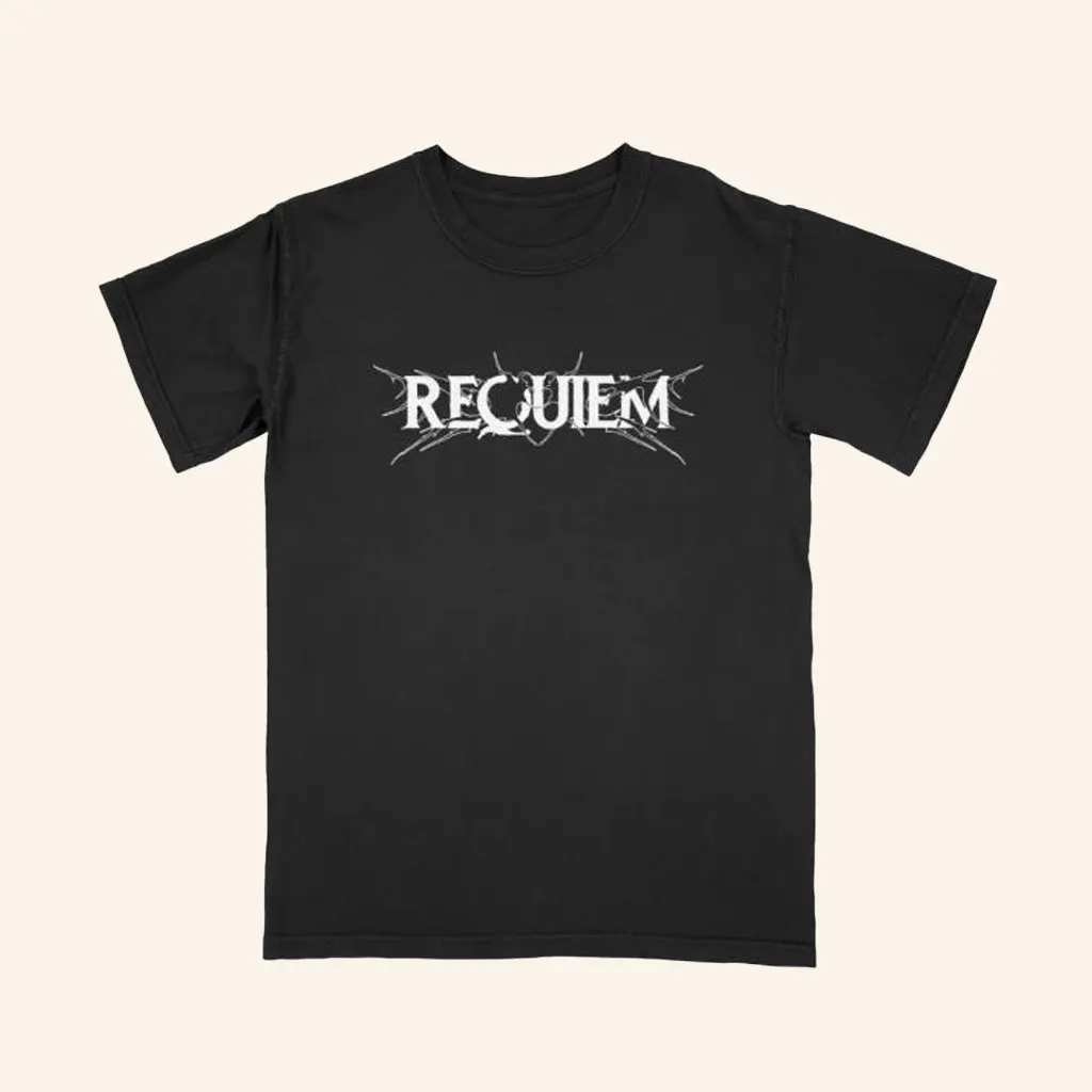 Keshi Music Merch Requiem Spikes TShirt Unique Gifts For Music Lovers