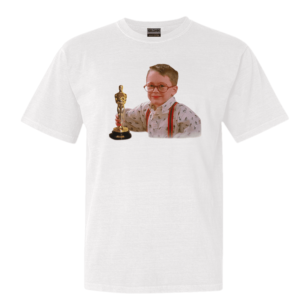 Kevin McCallister Winning Oscar TShirt Christmas Gift for Him