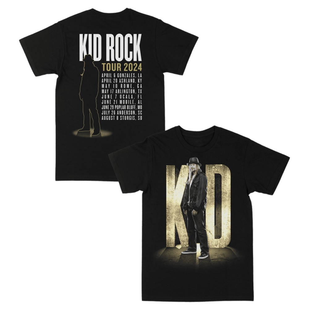Kid Rock Merch Kid 2024 Tour TShirt For Music Fans Gifts For Fathers Day Ideas Gift for Dad