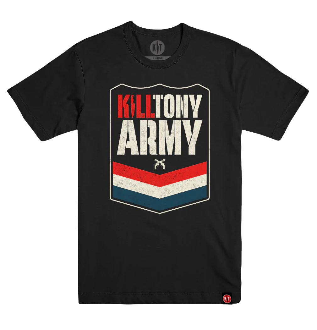 Kill Tony Army TShirt Kill Tony Army Graphic Tee Trend Merch 2025