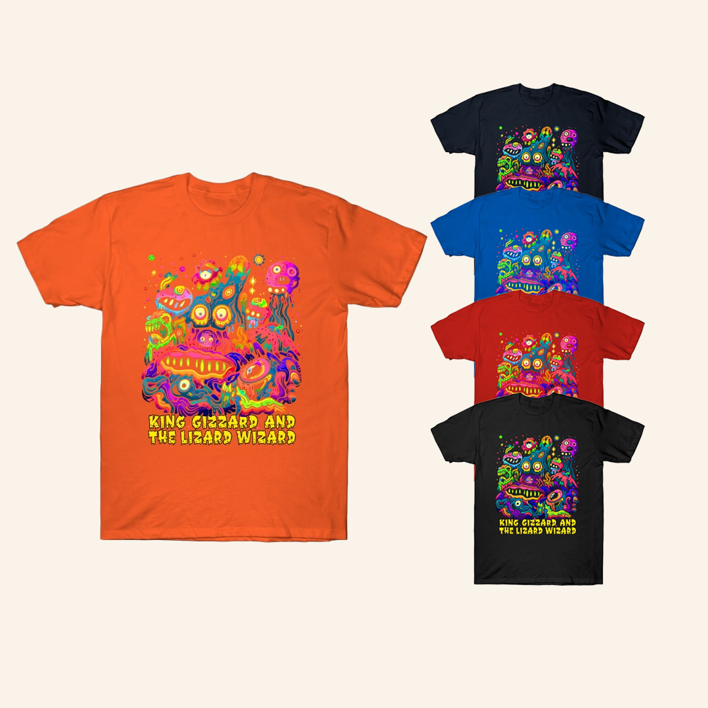 King Gizzard Merch King Gizzard And The Lizard Wizard TShirt Best Gifts For Fans