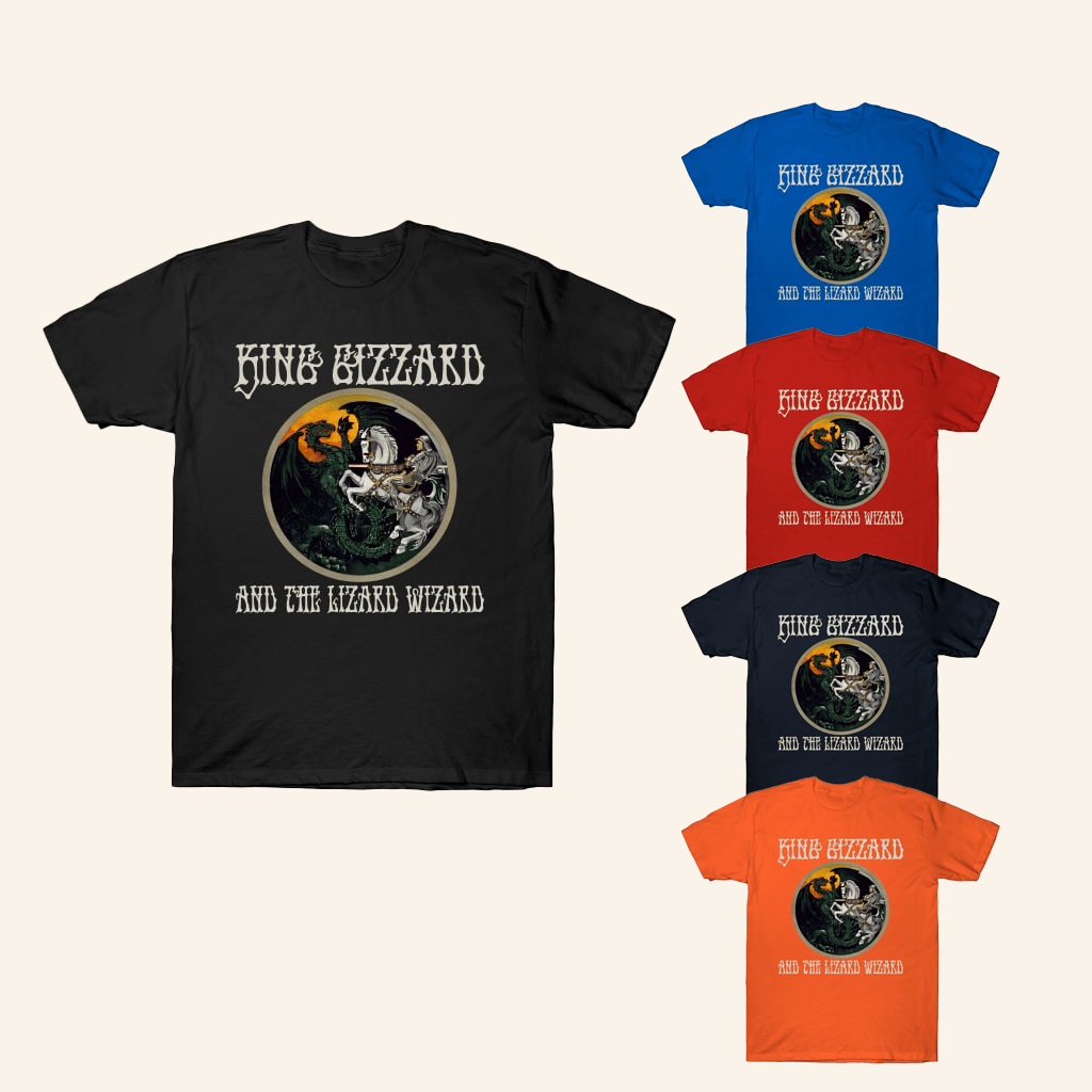 King Gizzard Merch King Gizzard And The Lizard Wizard TShirt Gifts For Friends