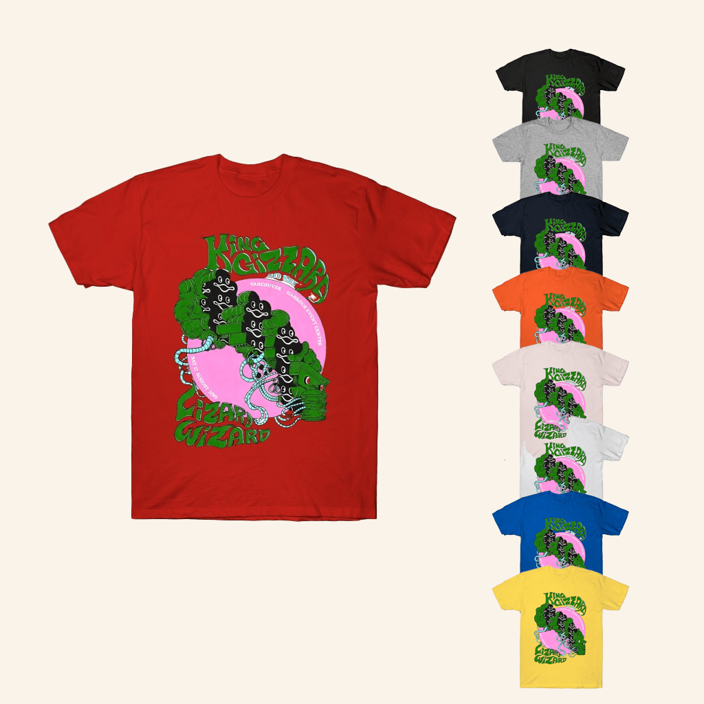 King Gizzard Merch King Gizzard And The Lizard Wizard TShirt Presents For Music Lovers