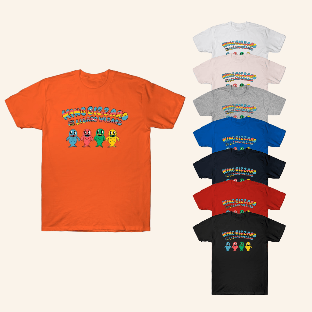 King Gizzard Merch King Gizzard Fish TShirt Gift Ideas For Fans