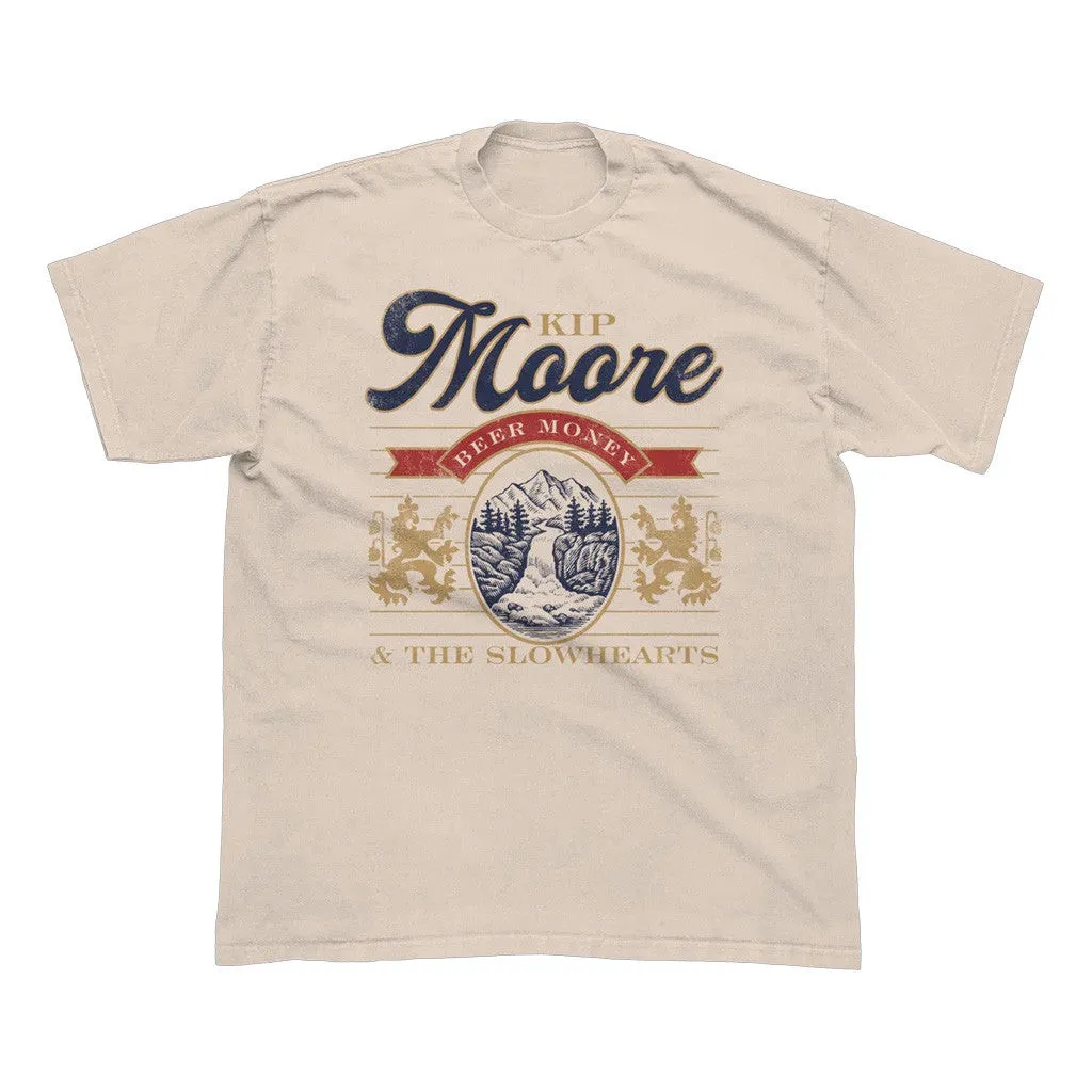 Kip Moore Merch Tour 2025 Beer Money TShirt Presents For Music Lovers