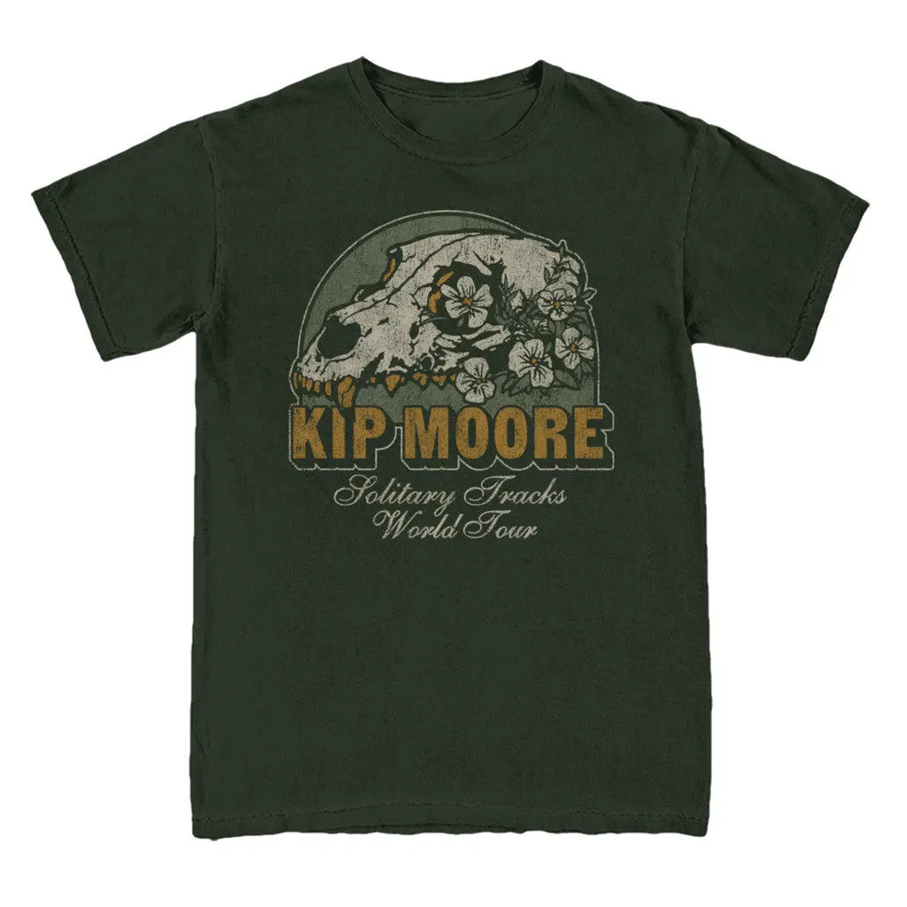Kip Moore Merch Tour 2025 Solitary Tracks World Tour TShirt Gifts For Fans