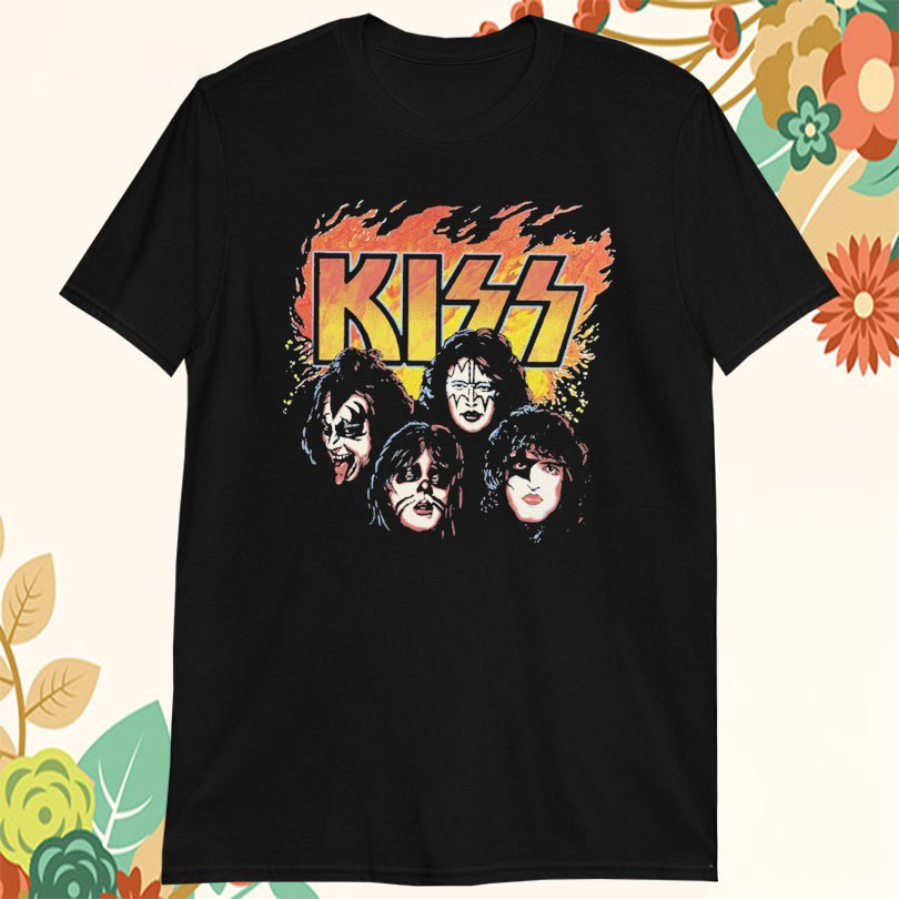 Kiss Hot Hot Hotter Than Hell Tshirts