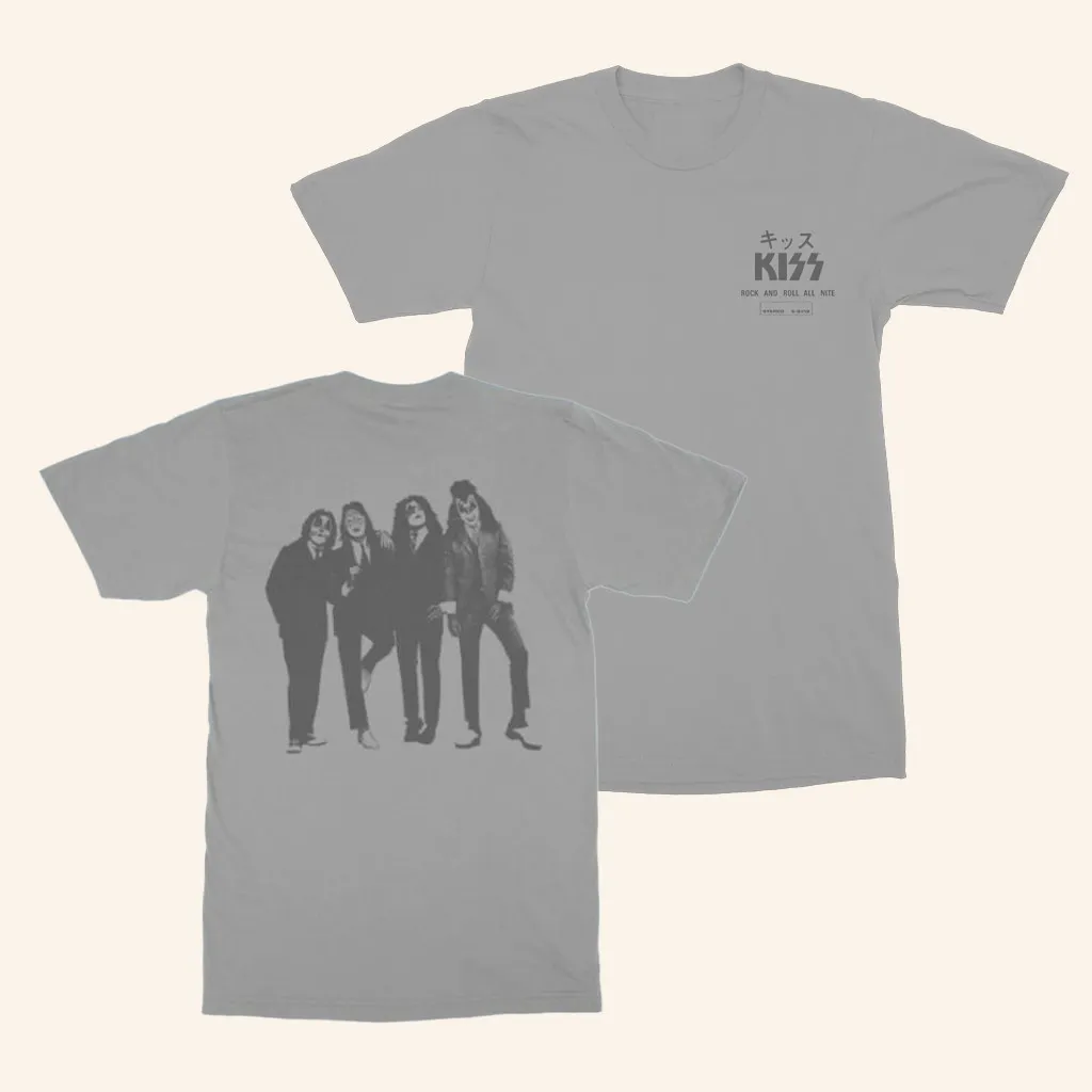 Kiss Merch Rock And Roll All Nite Single TShirt Birthday Gifts For Music Lovers