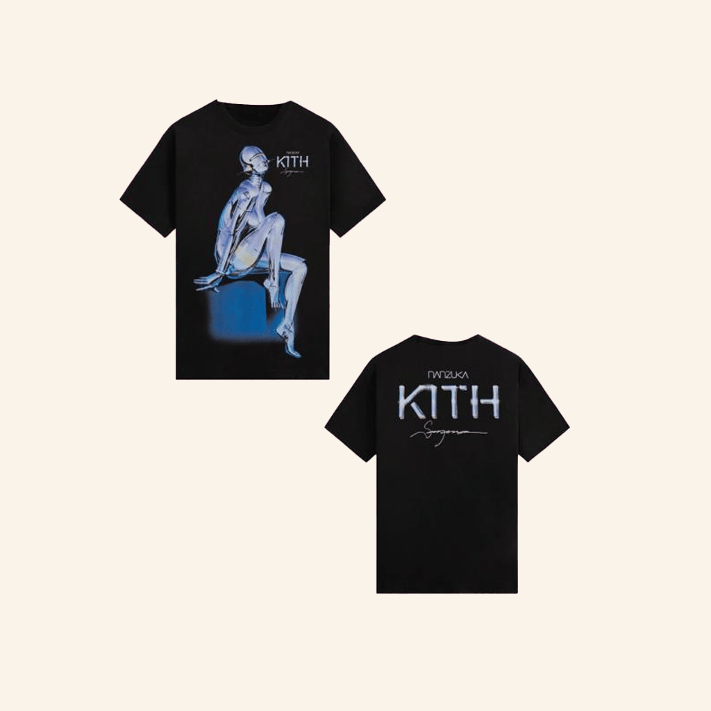 Kith Merch Kith For Nanzuka Gallery Sorayama Model A TShirt Best Gifts For Girlfriend