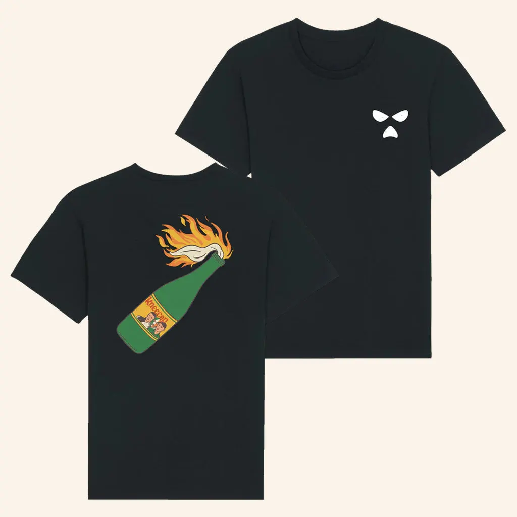 Kneecap Merch Flaming Buckfast TShirt Present For Husband