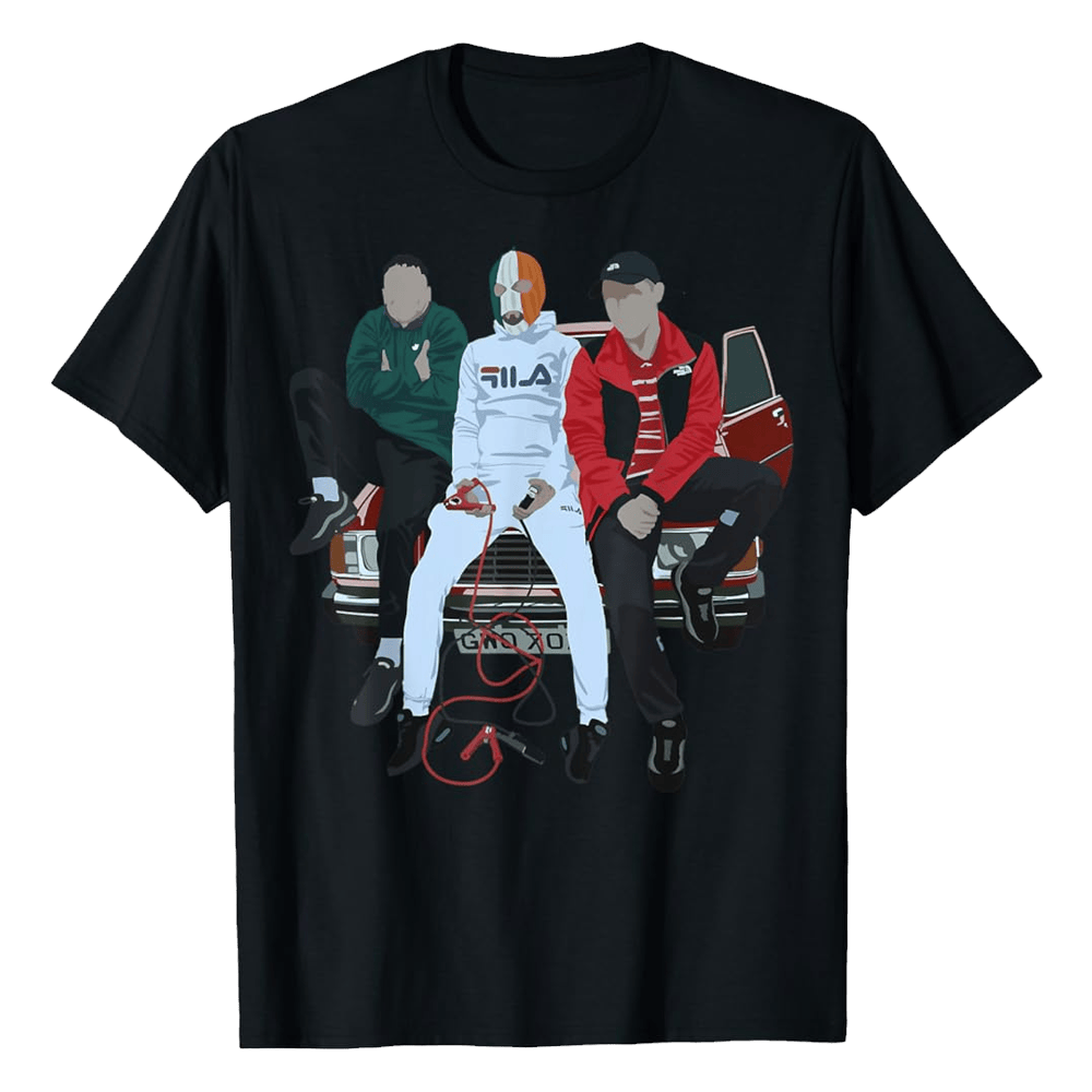 Kneecap Merch Minimal Kneecap TShirt Great Gifts For Dad For Hip Hop Fan