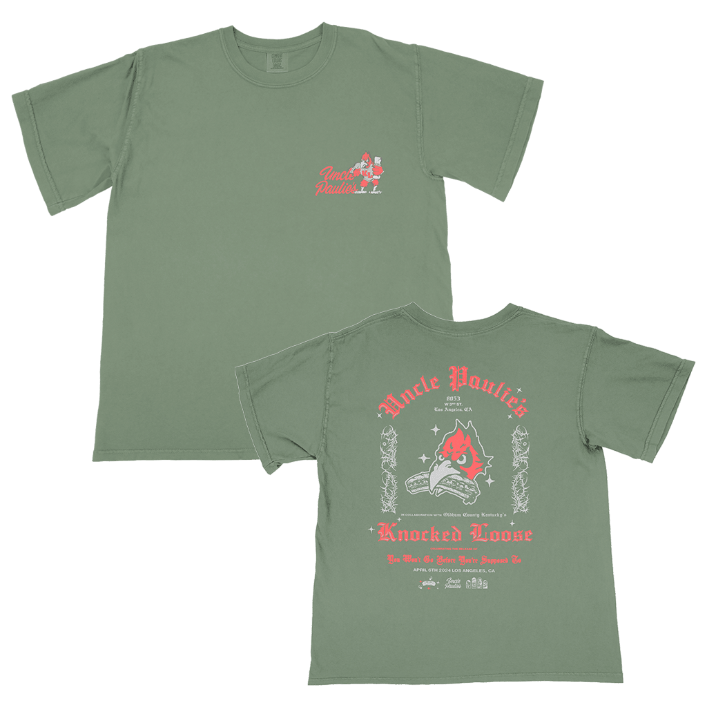 Knocked Loose Merch Knocked Loose Uncle Paulies TShirt Awesome Mothers Day Gifts