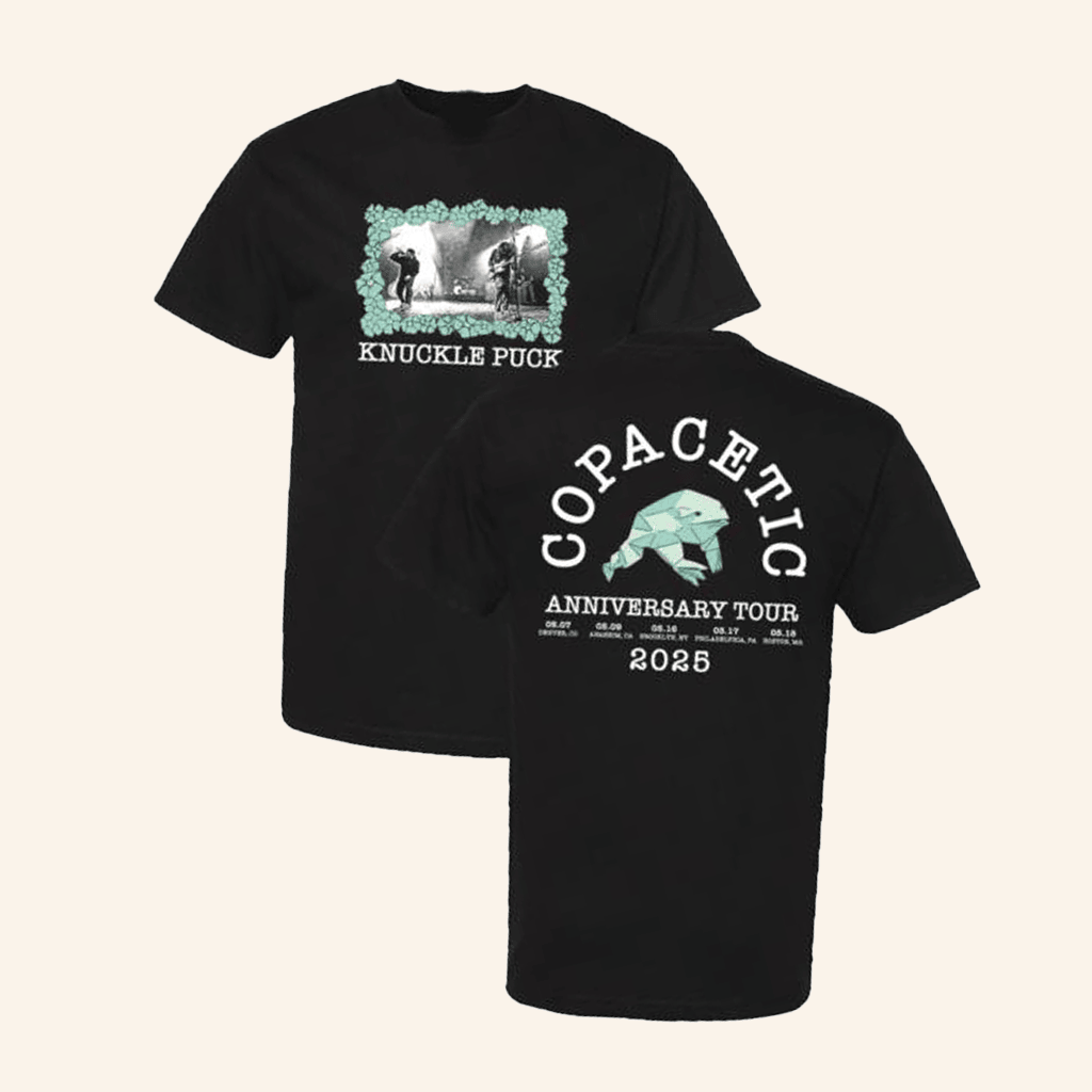 Knuckle Puck Merch Copacetic Anniversary Tour TShirt Gifts For My Boyfriend