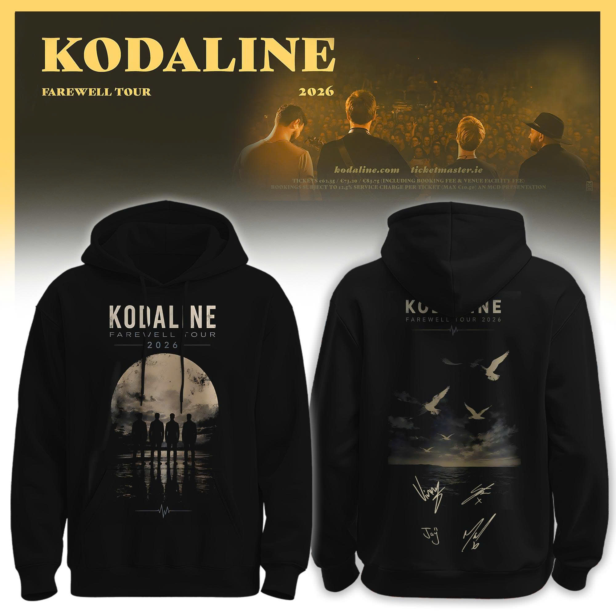 Kodaline Farewell Tour 2026 Collector Air Jordan 1 Sneakers